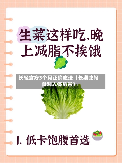 长轻食疗3个月正确吃法(长期吃轻食对人体危害)-第1张图片